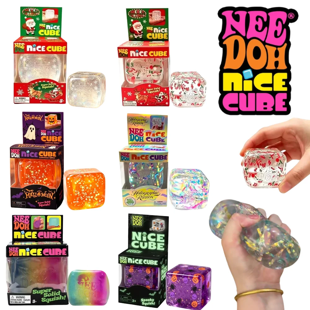 Party Games For Adults And Kids - NeeDoh Maltose Ice Squeeze Toy TPR