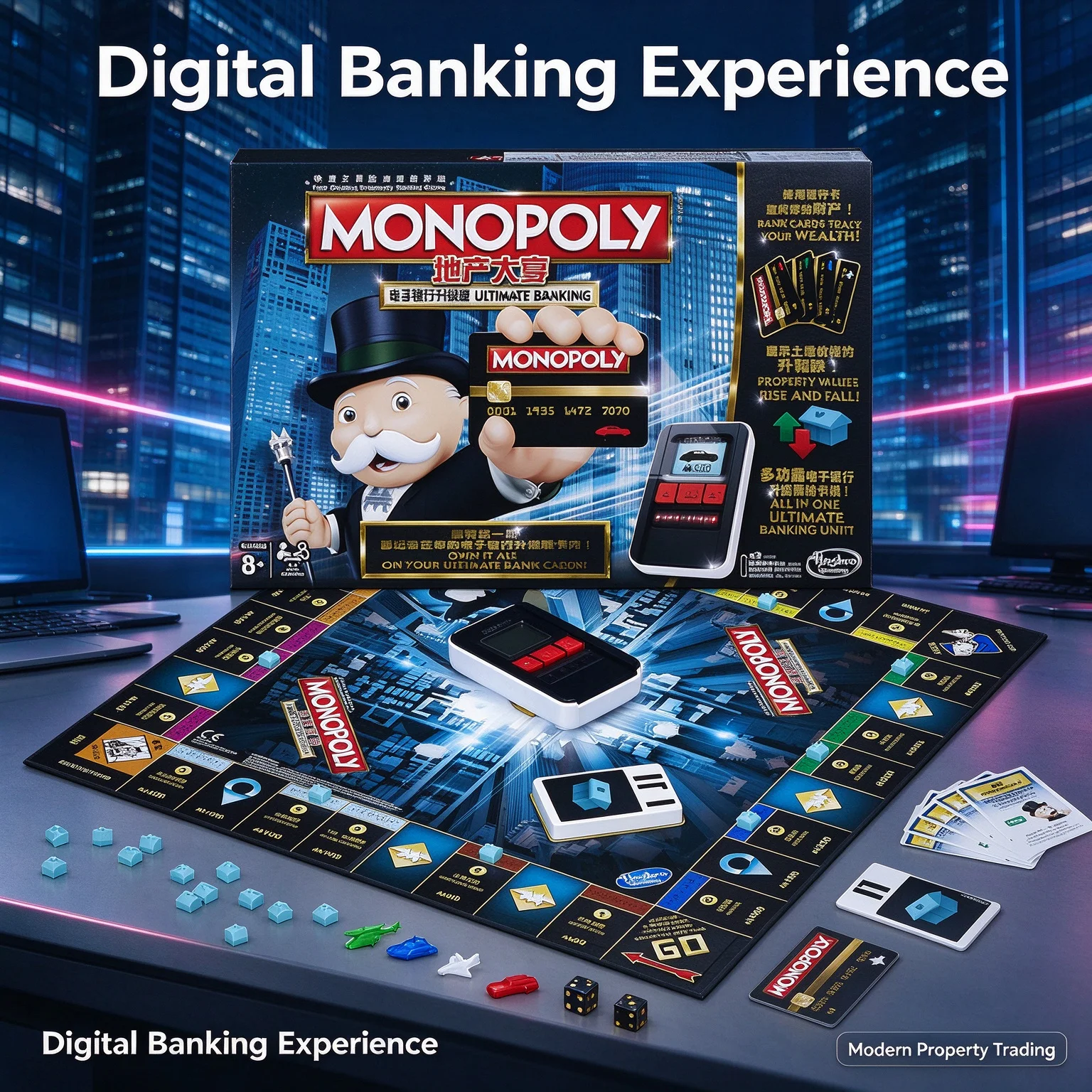 Hasbro Monopoly Ultimate Banki - đánh giá và giá Hasbro Game Monopoly