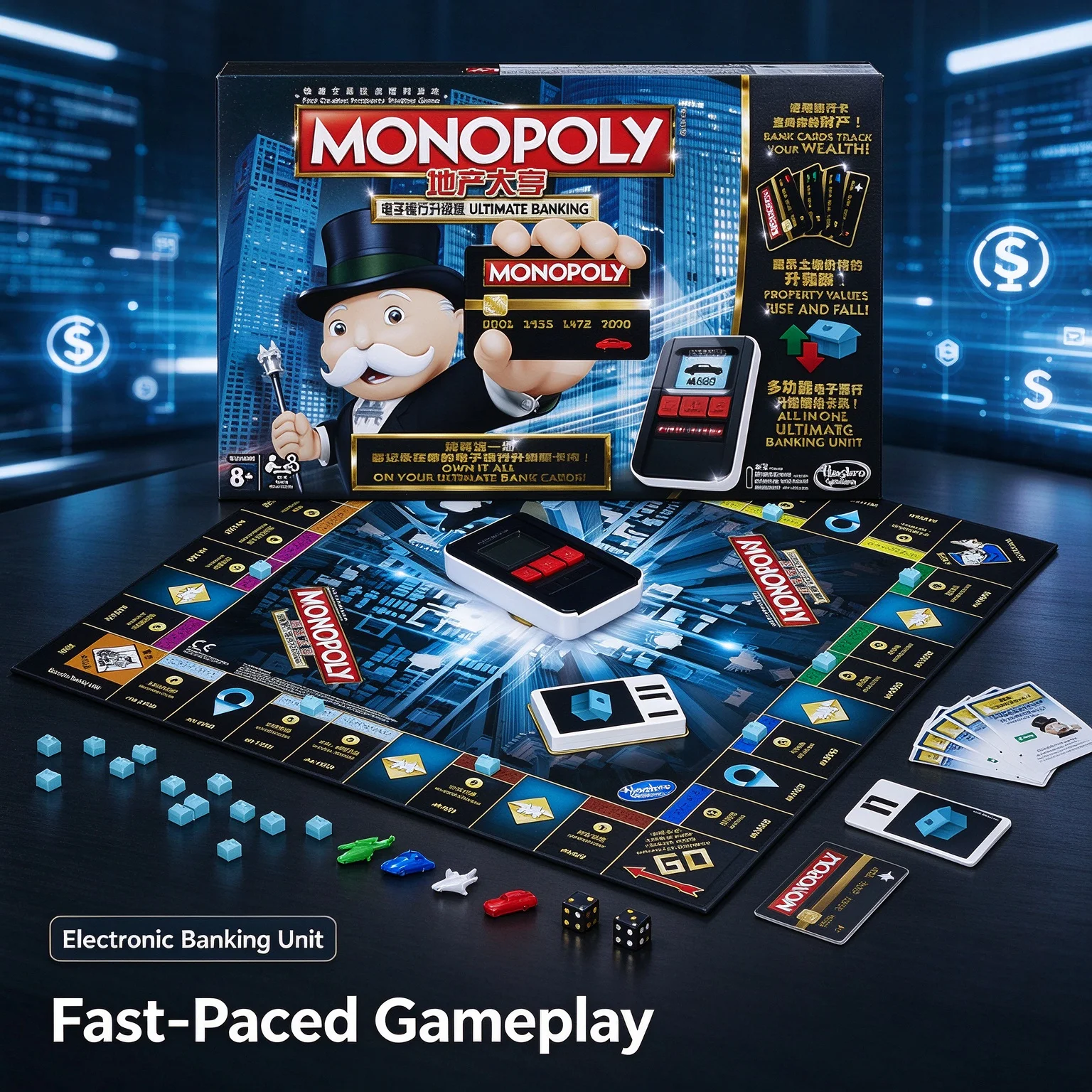 Hasbro Monopoly Ultimate Banki - đánh giá và giá Hasbro Game Monopoly