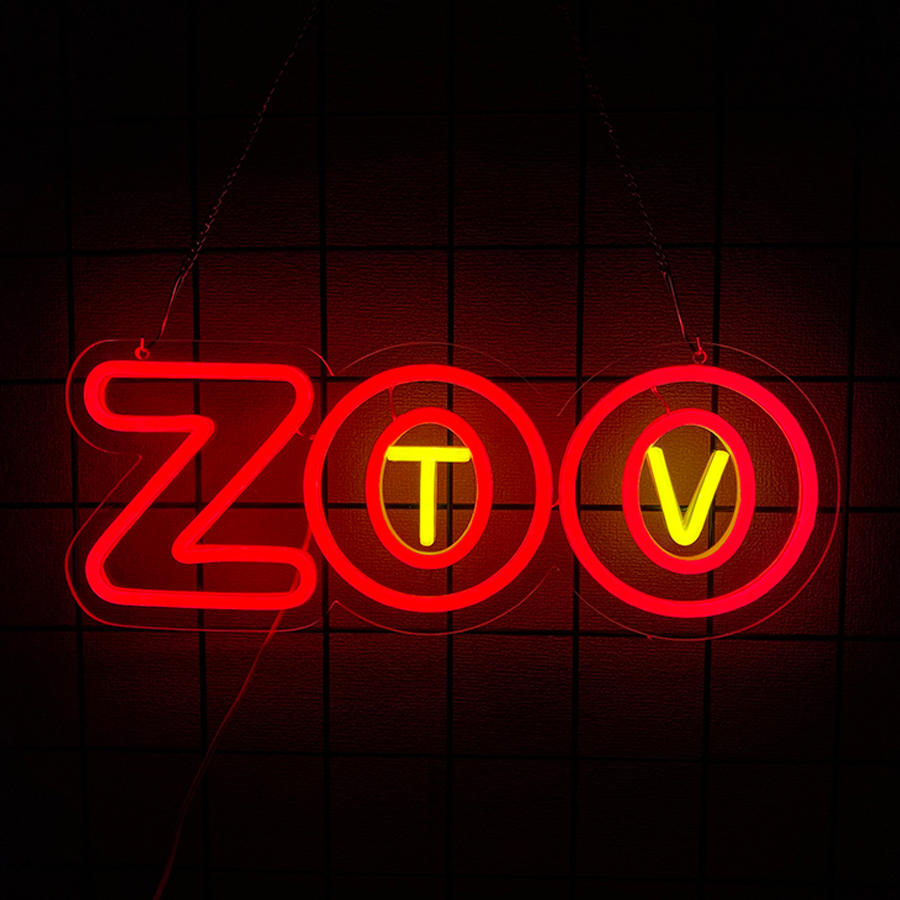Zoo Tv Neon Sign, Led Letter I - đánh giá và giá Zoo Party Games