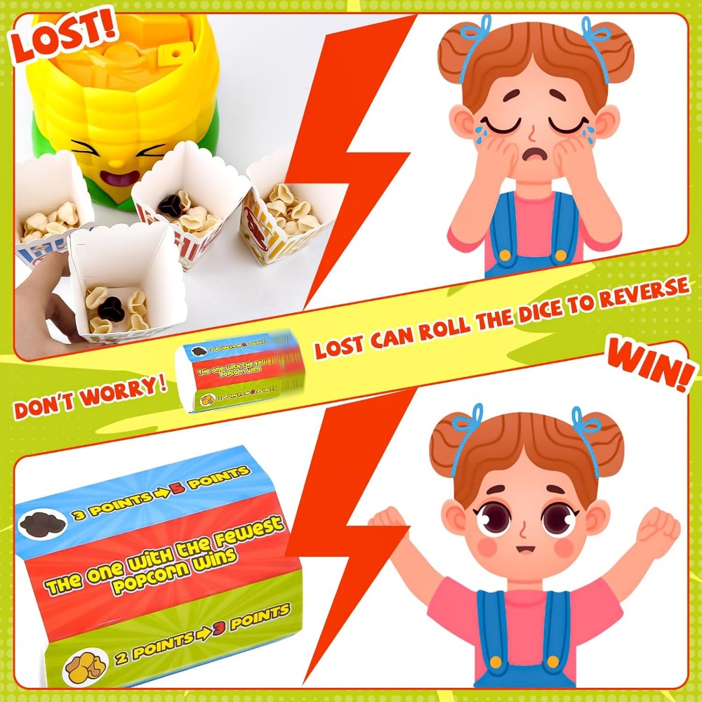Pop Up Popcorn Board Games, To - đánh giá và giá Party Games Night