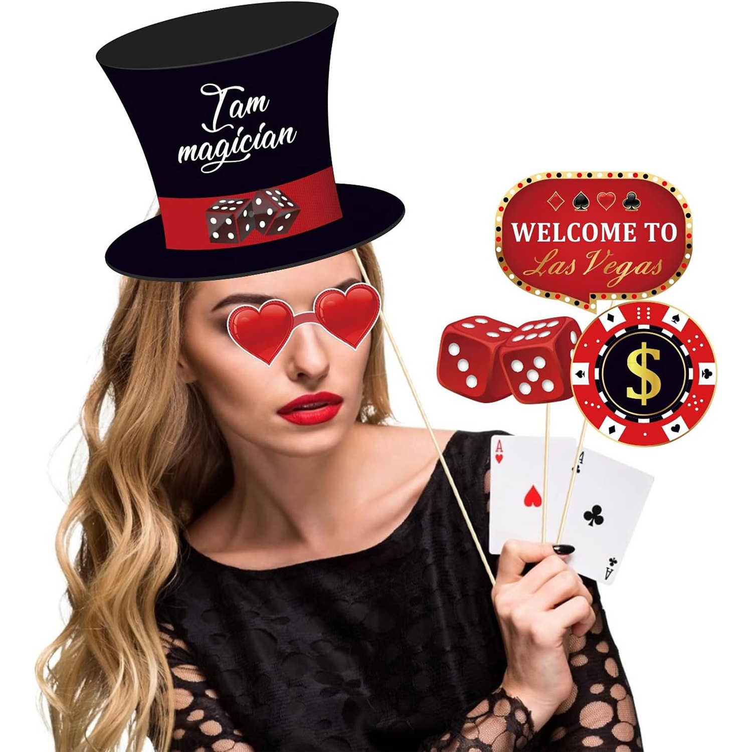 25Pcs/Set Las Vegas Casino The - đánh giá và giá Party Games Night