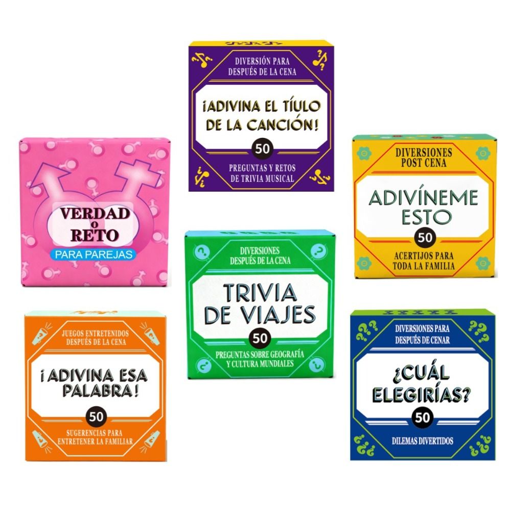 Funny Spanish Game Cards Inter - đánh giá và giá Party Games Name