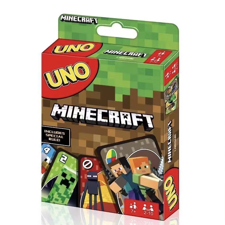 UNO Minecraft Edition Card Gam - đánh giá và giá Party Games Night
