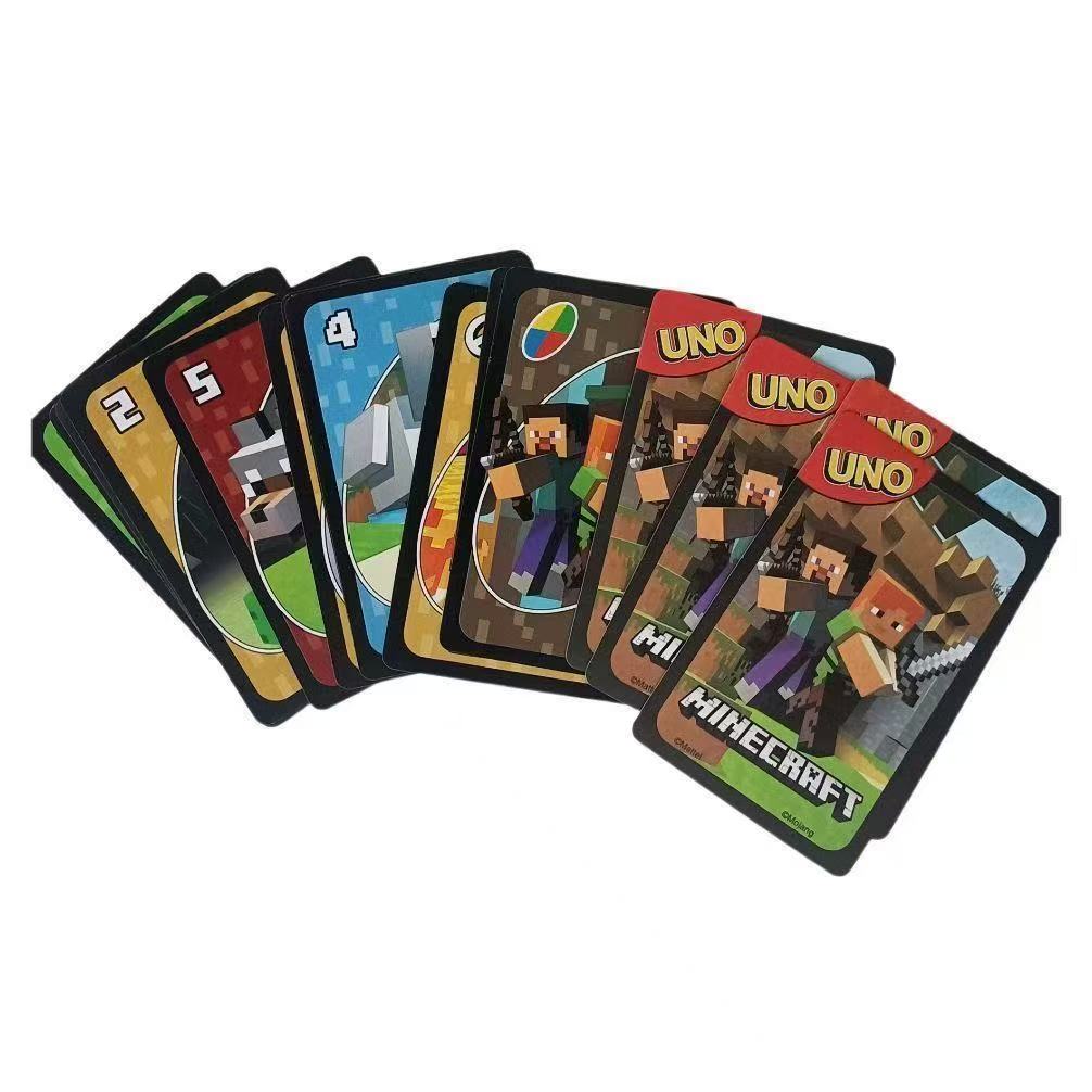 UNO Minecraft Edition Card Gam - đánh giá và giá Party Games Night