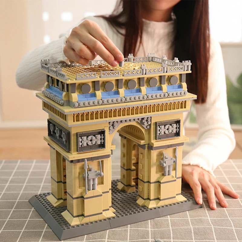 Triumphal Arch Of France Build - đánh giá và giá Lego Set Creator